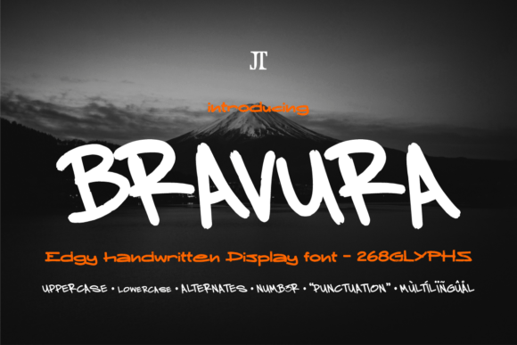 Bravura: A Bold Font for Dynamic Campaign Designs