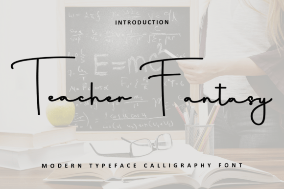 Bring Enchantment to Your Creations with Teacher Fantasy Font