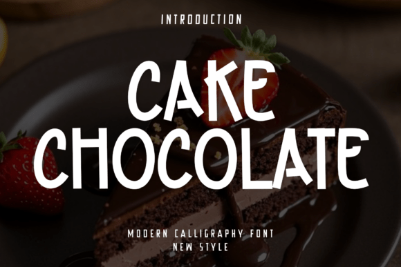 Cake Chocolate: A Sweet Script for Your Brand