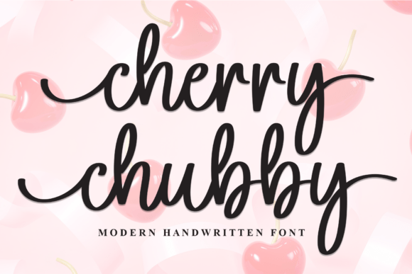 Cherry Chubby: A Graceful Script for Handmade Creations