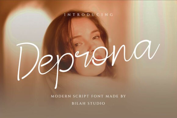 Deprona: The Modern Font for Eye-Catching Brand Content