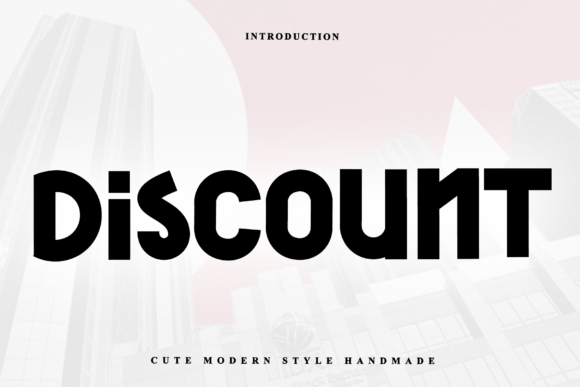 Discount: A Versatile Script Font for Editorial Design