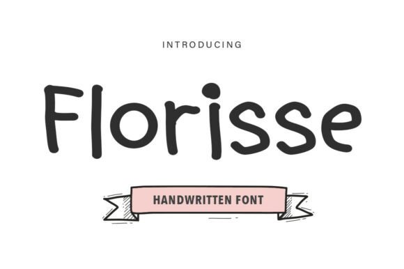 Discover Florisse: A Handwritten Font for Modern Minimalism