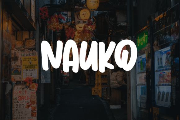 Discover Nauko: A Modern and Elegant Typeface for Web Design