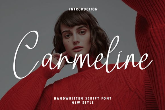 Elevate Your Brand with Carmeline: A Modern Script Font