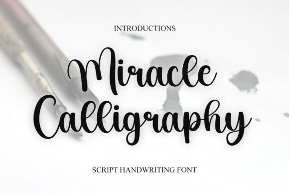 Elevate Your Brand with Miracle Calligraphy Font