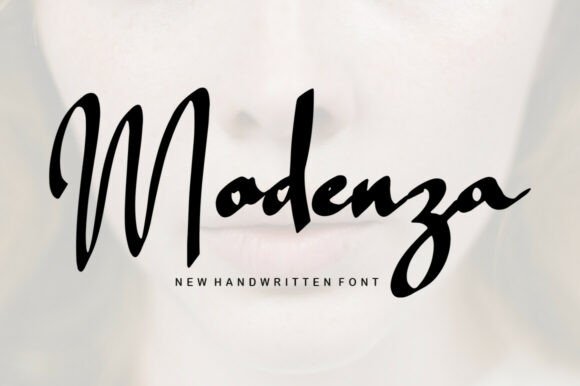 Enhance Your Brand with Modenza: A Premium Handwritten Font