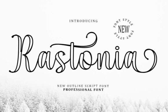 Enhance Your Brand with Rastonia: A Versatile Calligraphy Font