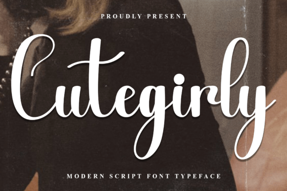Enhance Your Web Design with Cutegirly, a Festive Script Font