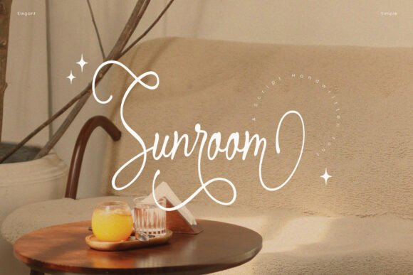 Enhancing Web Design with Sunroom: A Handwritten Font