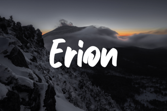 Erion: A Versatile Font for Creative Makers