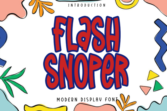 Flash Snoper: A Modern Handwritten Font for Web Design