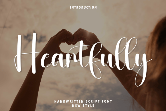 Heartfully: A Font for Elegant and Modern Editorial Design