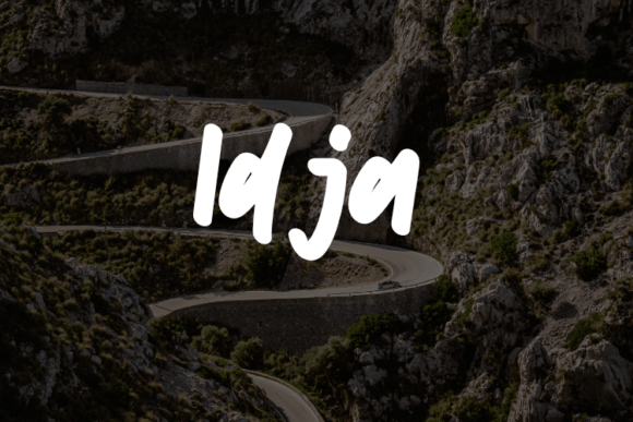 Idja: A Modern and Elegant Font for Editorial Design