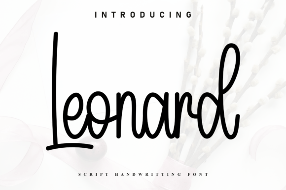 Leonard: A Handwritten Font for Editorial Charm