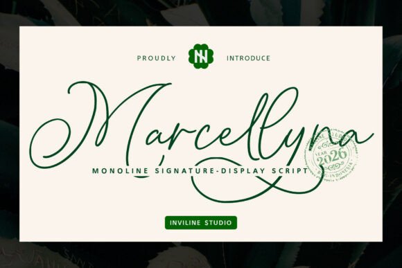 Marcellyna: The Perfect Script Font for Handmade Creations
