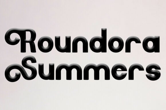 Roundora Summers: A Playful Font for Modern Web Design