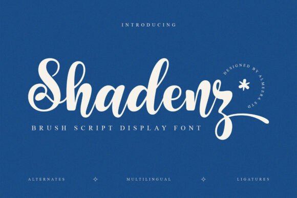 Shadenz: The Perfect Font for Lively Campaigns
