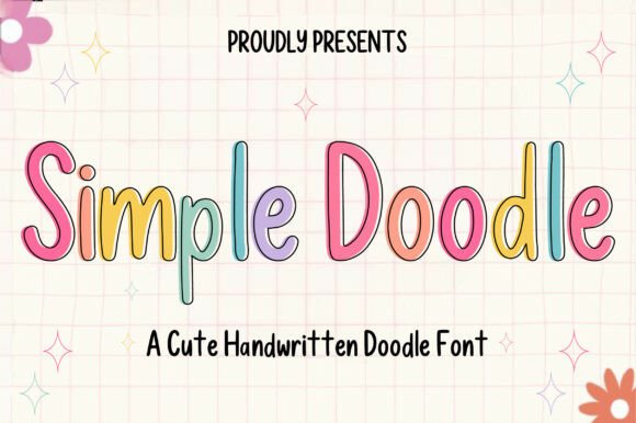 Simple Doodle: A Charming Handwritten Font for Editorial Design