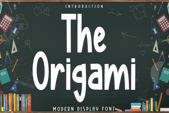 The Origami: A Crisp and Elegant Handwritten Font