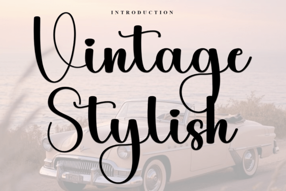 Vintage Stylish: A Charming Font for Web Design