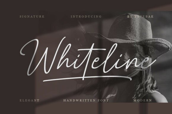 Whiteline: A Graceful Script Font for Business Branding